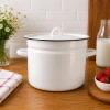 Enameled pot 7l
