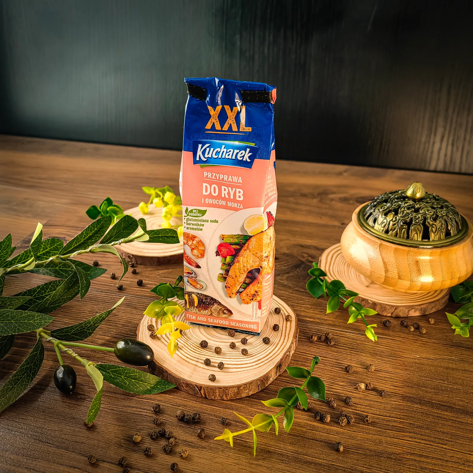 «Kucharek XXL» Fish and Seafood Seasoning 70 g · Grillnurk