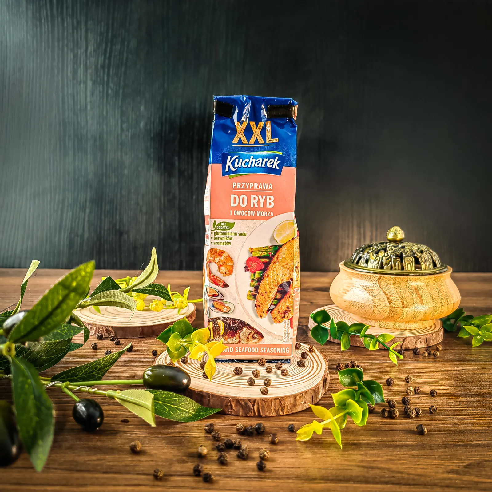 «Kucharek XXL» Fish and Seafood Seasoning 70 g · Grillnurk