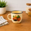 Enameled mug 0.25 L "Harvest"