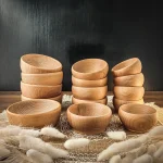 Set of 3 Wooden Bowls · Grillnurk