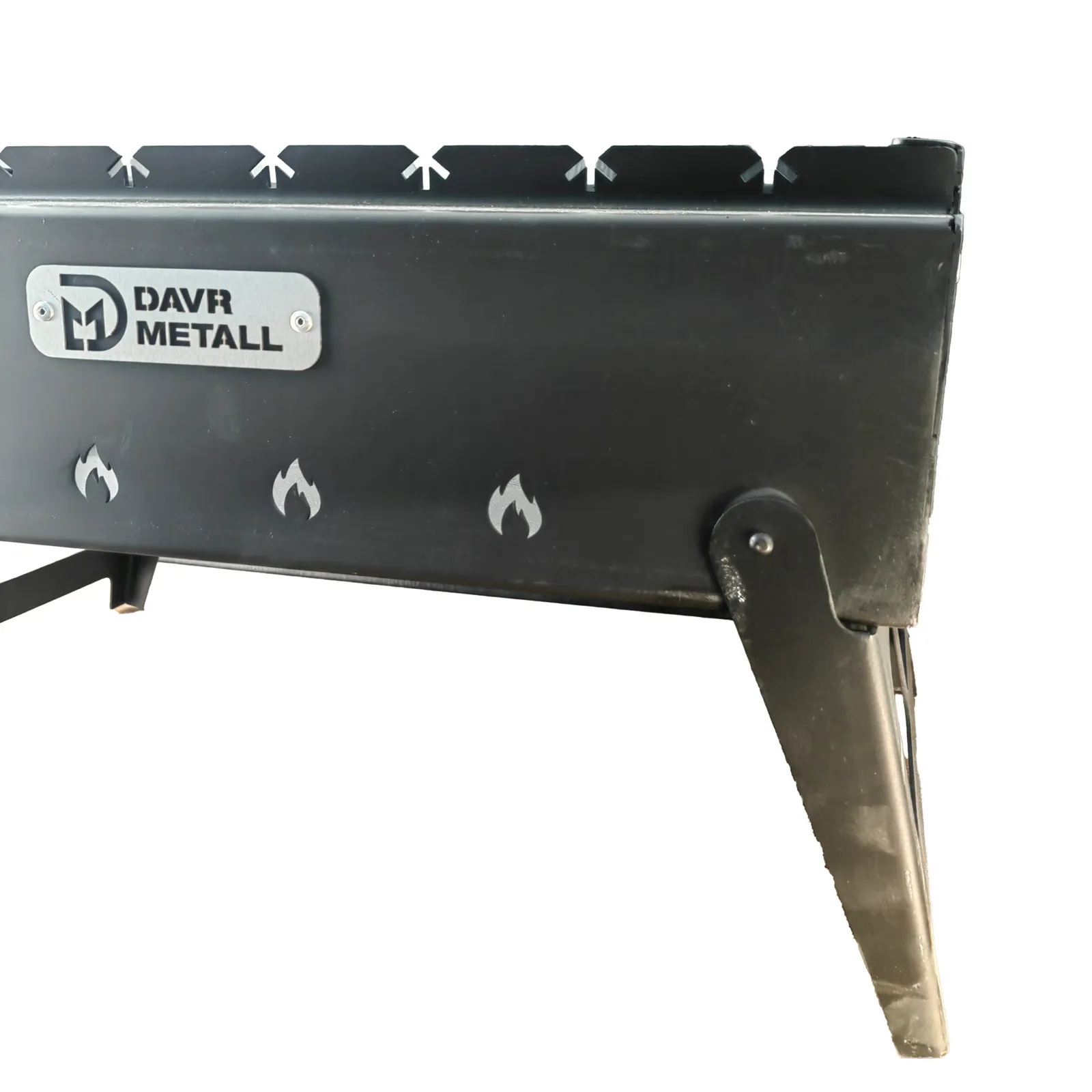 Мангал со складными ножками 33x50 см (2 мм), DAVR METAL