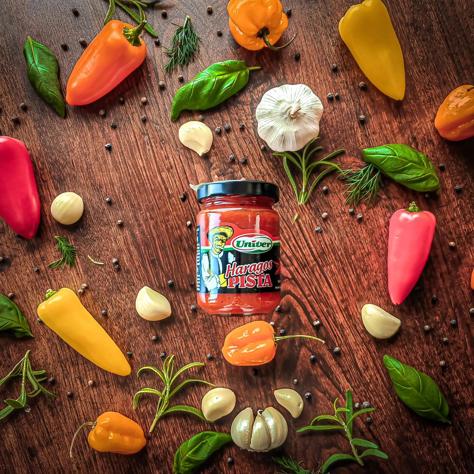 Very Spicy Paprika Pasta Haragos Pista Univer 150g Grillnurk jar