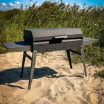 Складной мангал с 2 полками и крышкой. Grillnurk