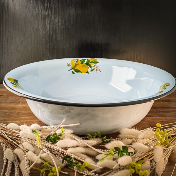 Эмалированный таз 16 литров