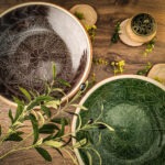 Uzbek Plate (Lyagan) &Quot;Pencil&Quot; 34 Cm