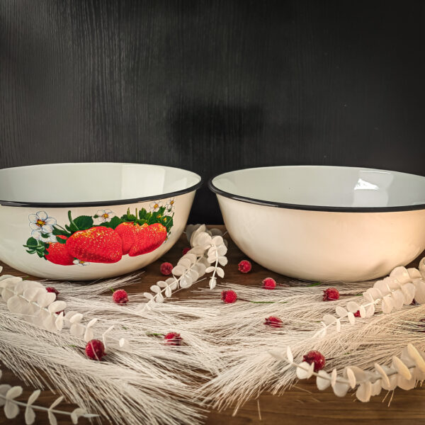 Эмалированная миска 5 литров