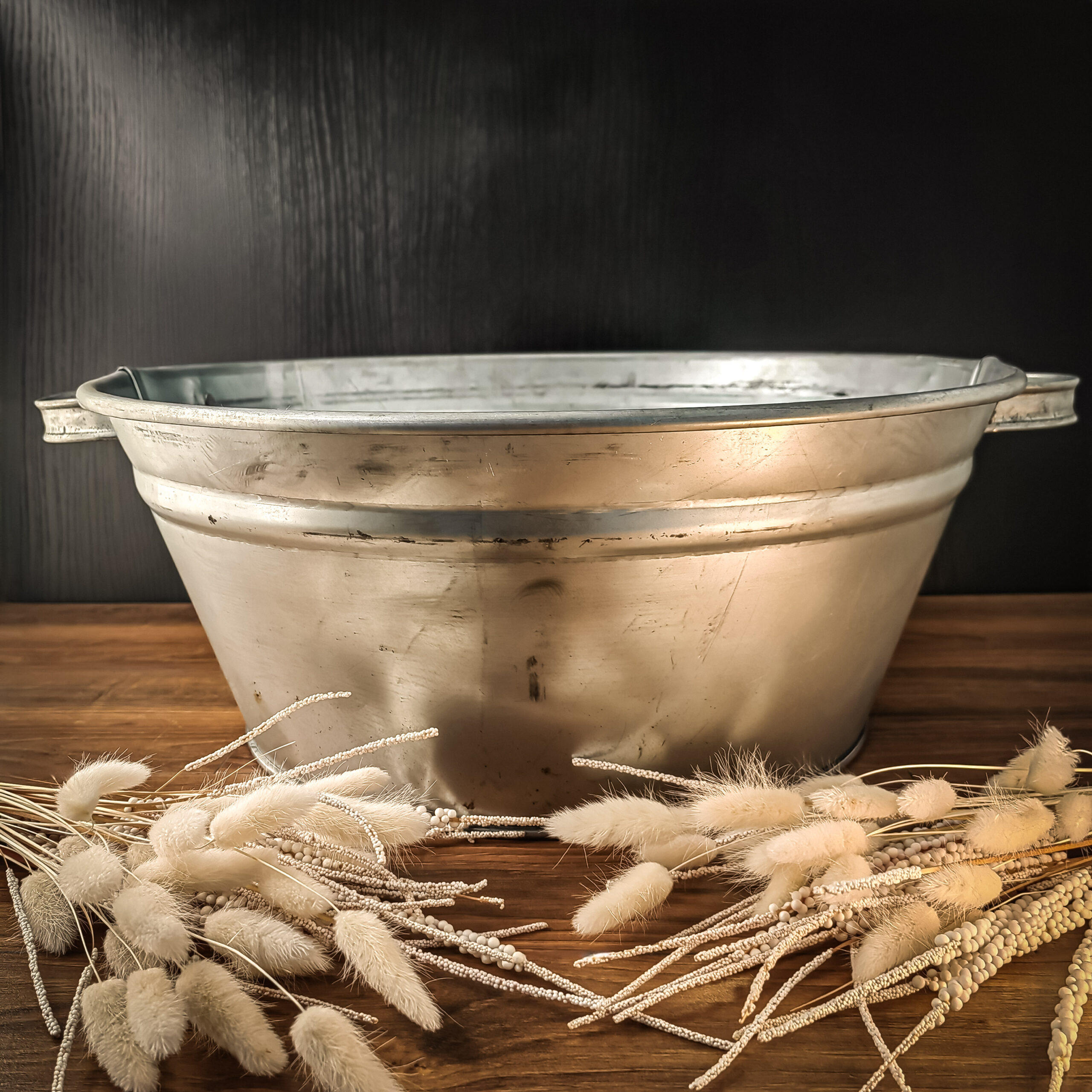 Galvanized Basin 20L 1 Galvanized Basin 20L