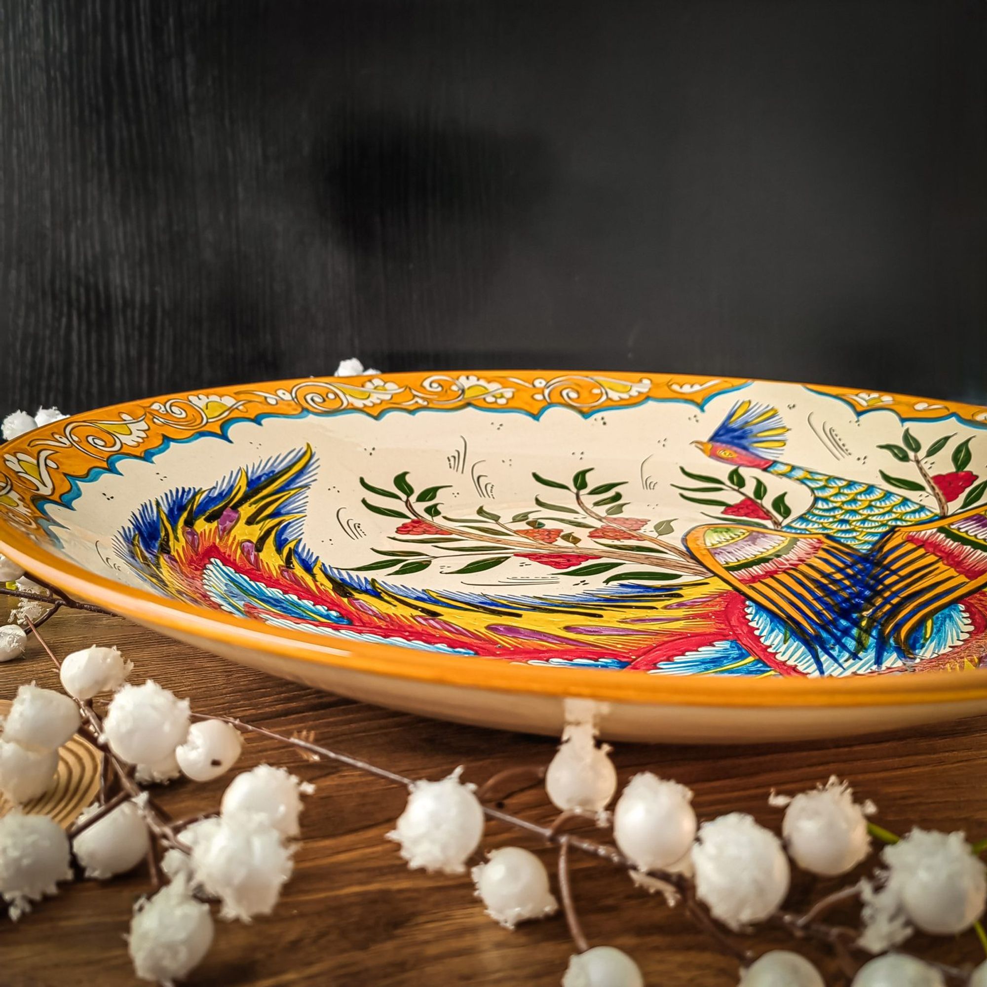 Usbeki praetaldrik (ljagan) “Tulilind” 42 cm - Pilt 4