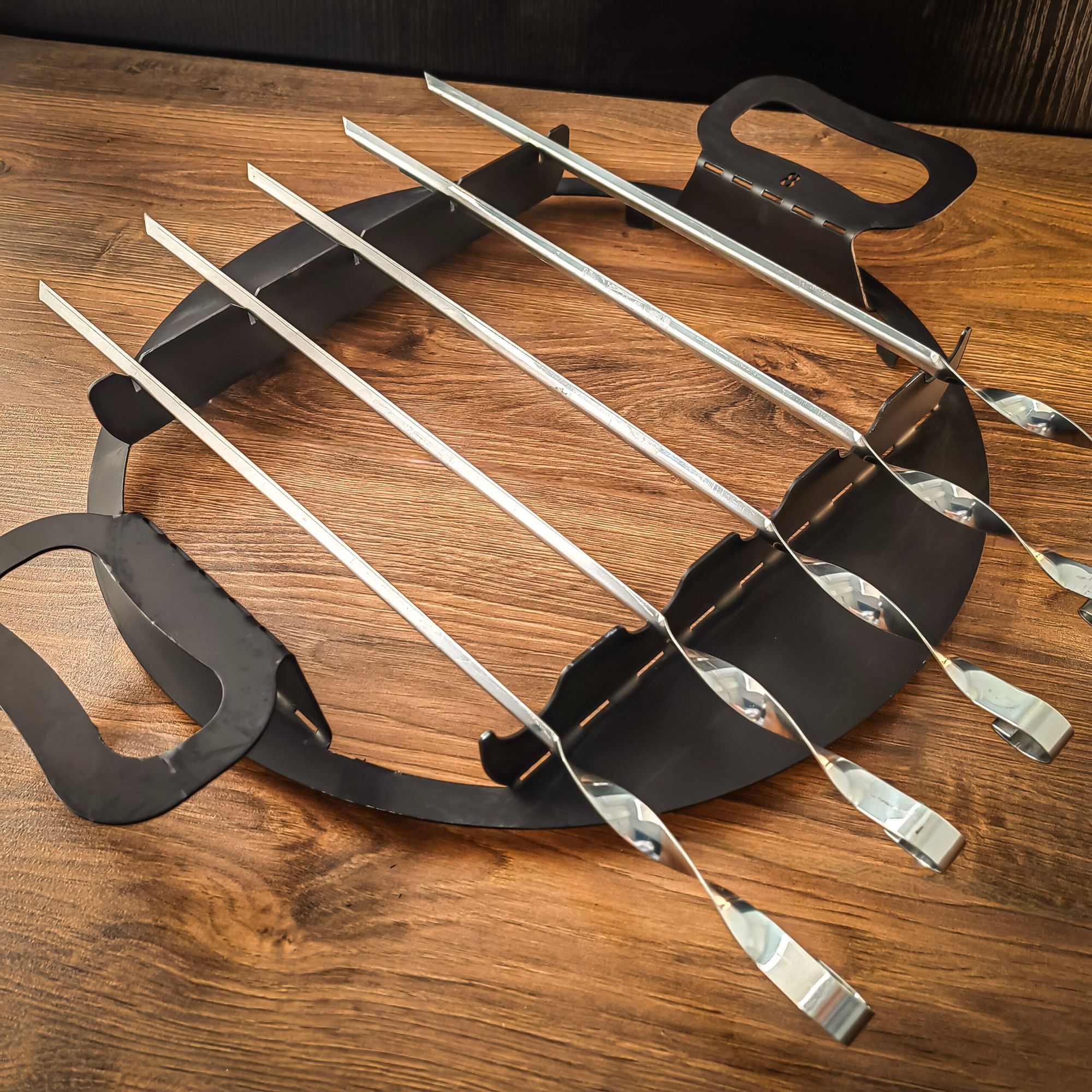 Alus ahjule 41 cm + vardad 5 tk - Pilt 4