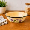 Emailitud kauss 3,5 L "Lill" kollane