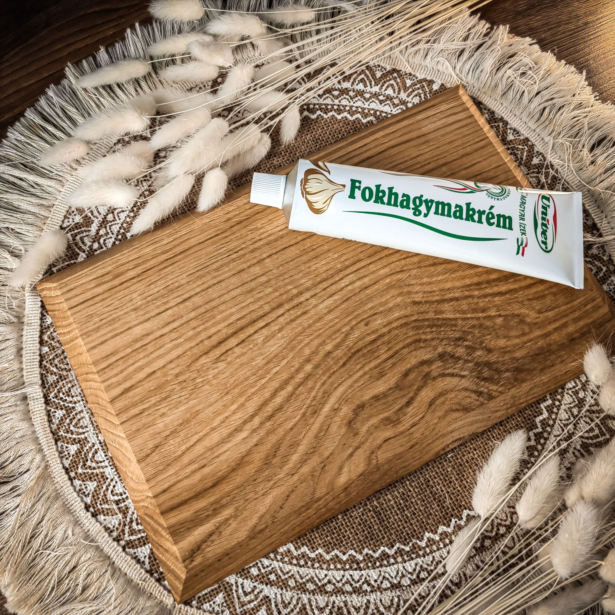 Tammepuidust lõikelaud kaldservaga 30 cm - Pilt 4