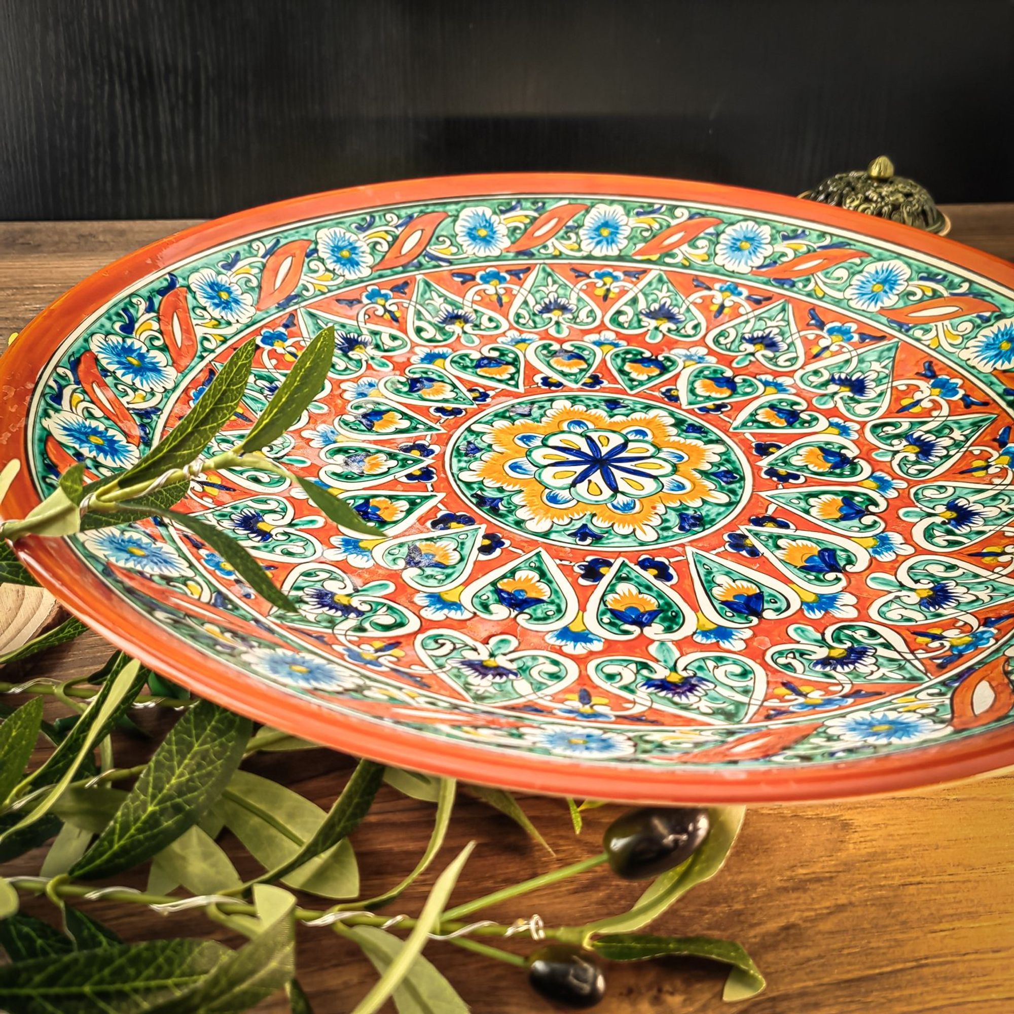 Usbeki praetaldrik (ljagan) “Kora-Kalam” 42 cm - Pilt 5