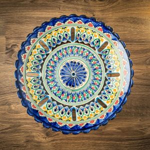 Usbeki puuviljataldrik Mehrob 32 cm