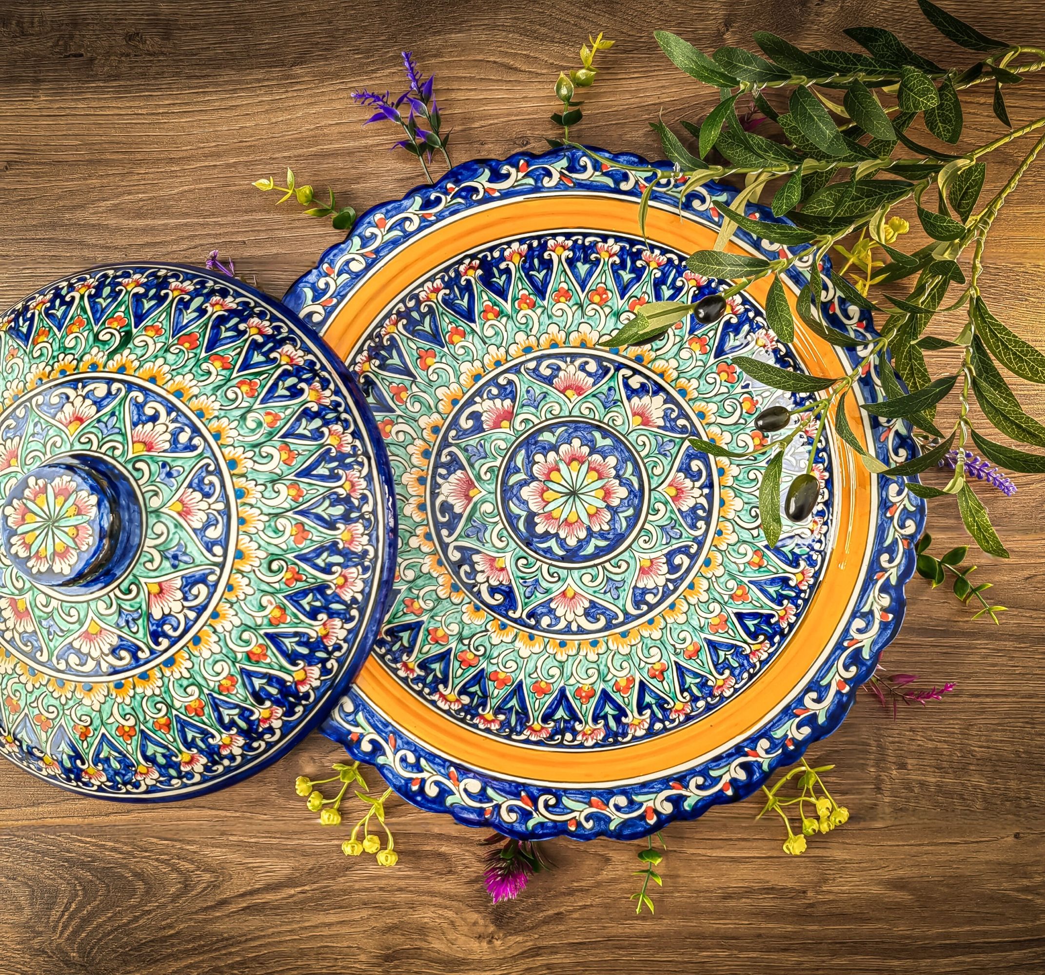 Usbeki praetaldrik/ljagan kaanega 38 cm