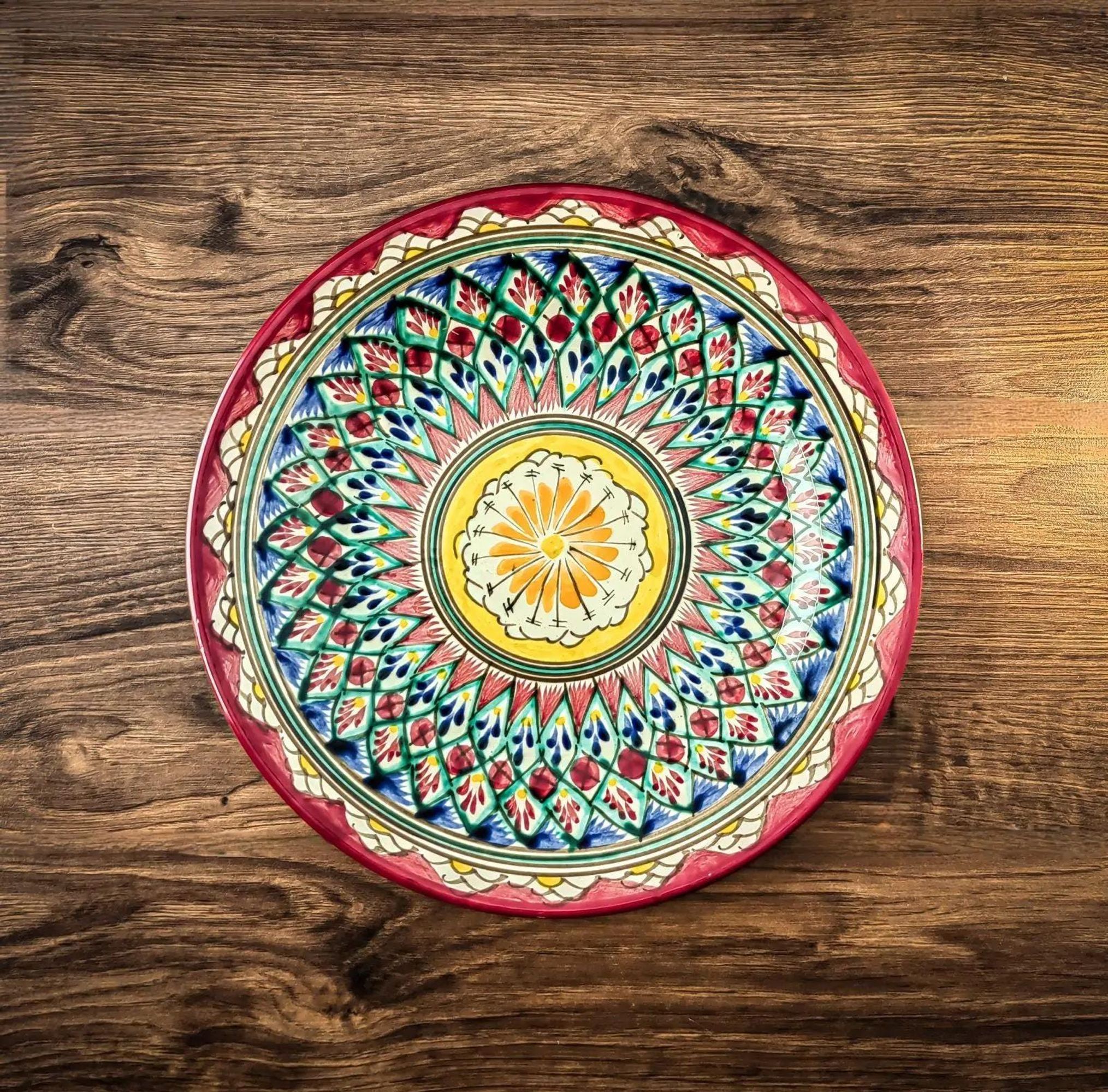 Usbeki praetaldrik ljagan “Mehrob” 25 cm