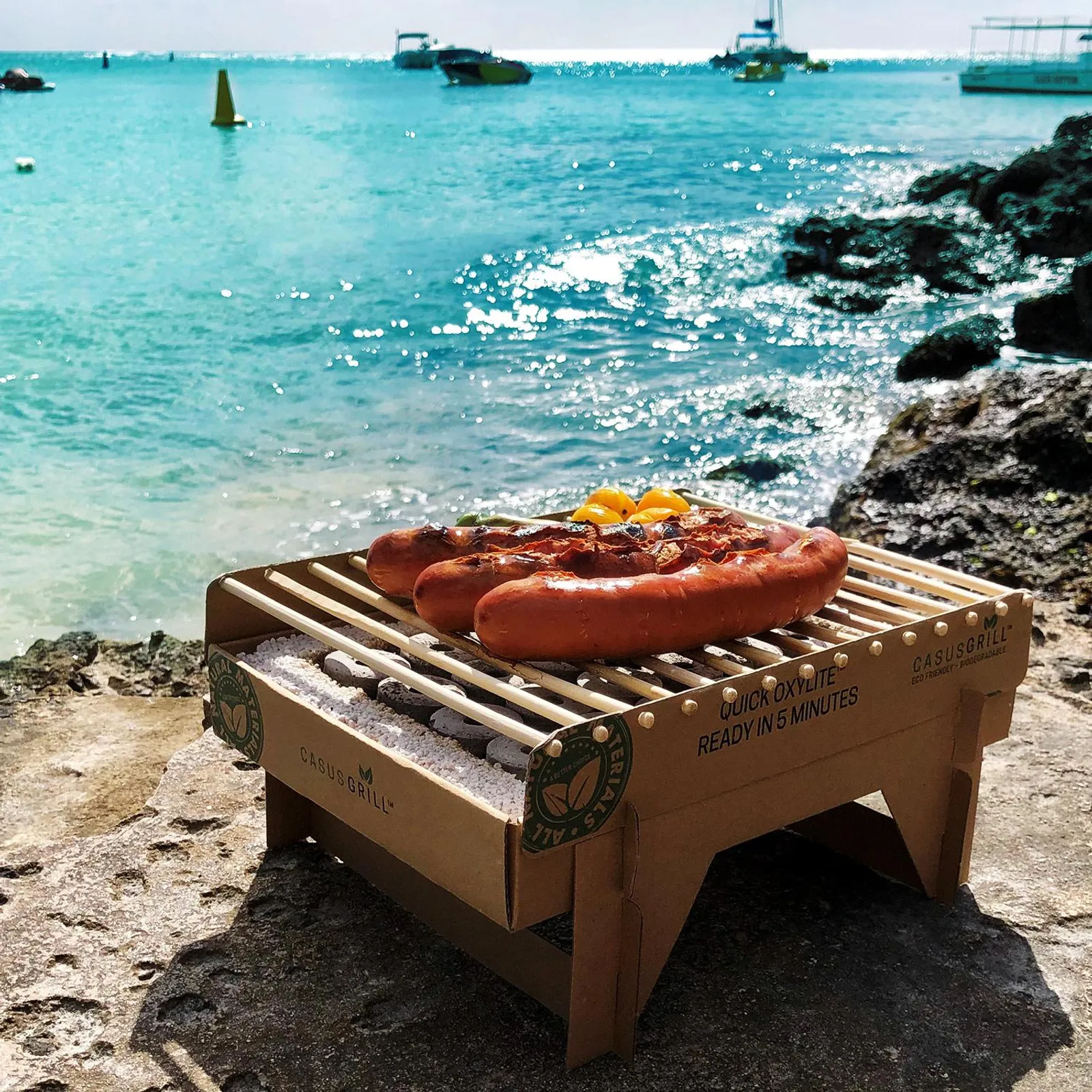 Ühekordne grill CasusGrill Grillnurk