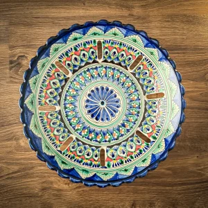 Usbeki puuviljataldrik Mehrob 32 cm