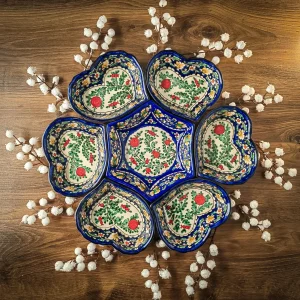 Usbeki kausside komplekt 7 tk