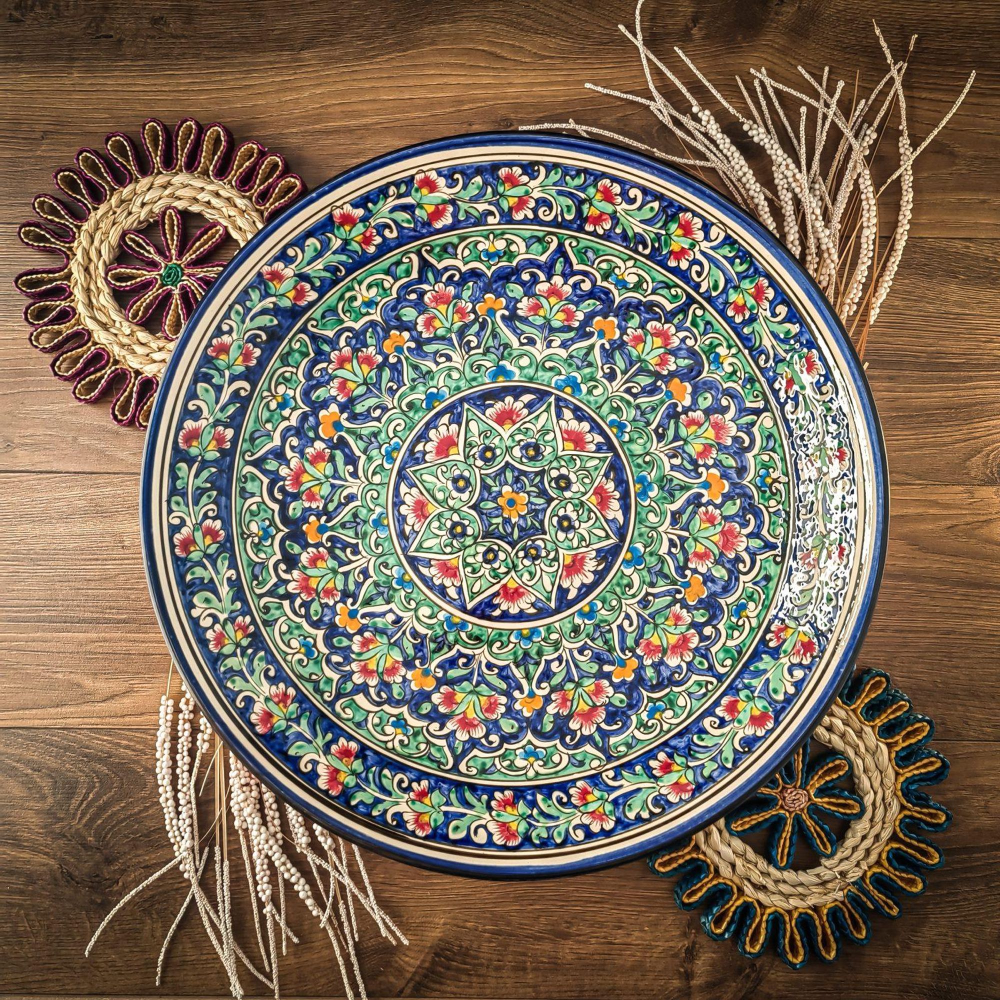 Usbeki praetaldrik (ljagan) «Kora-Kalam» 42 cm - Pilt 4