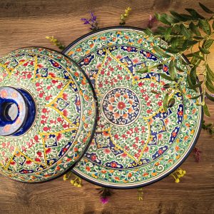Usbeki taldrik / ljagan kaanega 42 cm