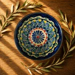 Usbeki kauss 15 cm traditsioonilise idamaise mustriga