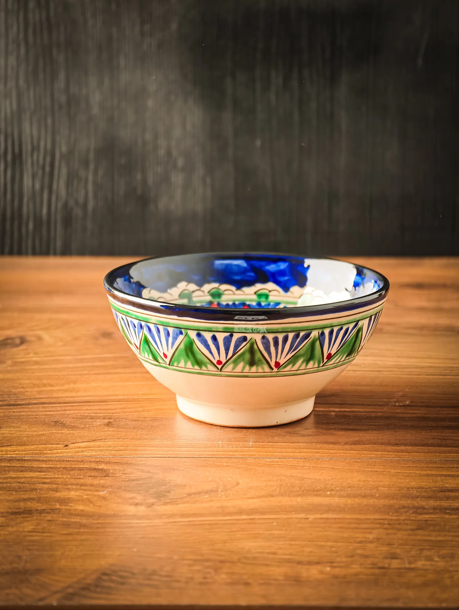 Usbeki kauss 15 cm traditsioonilise dekoratiivse ornamendiga