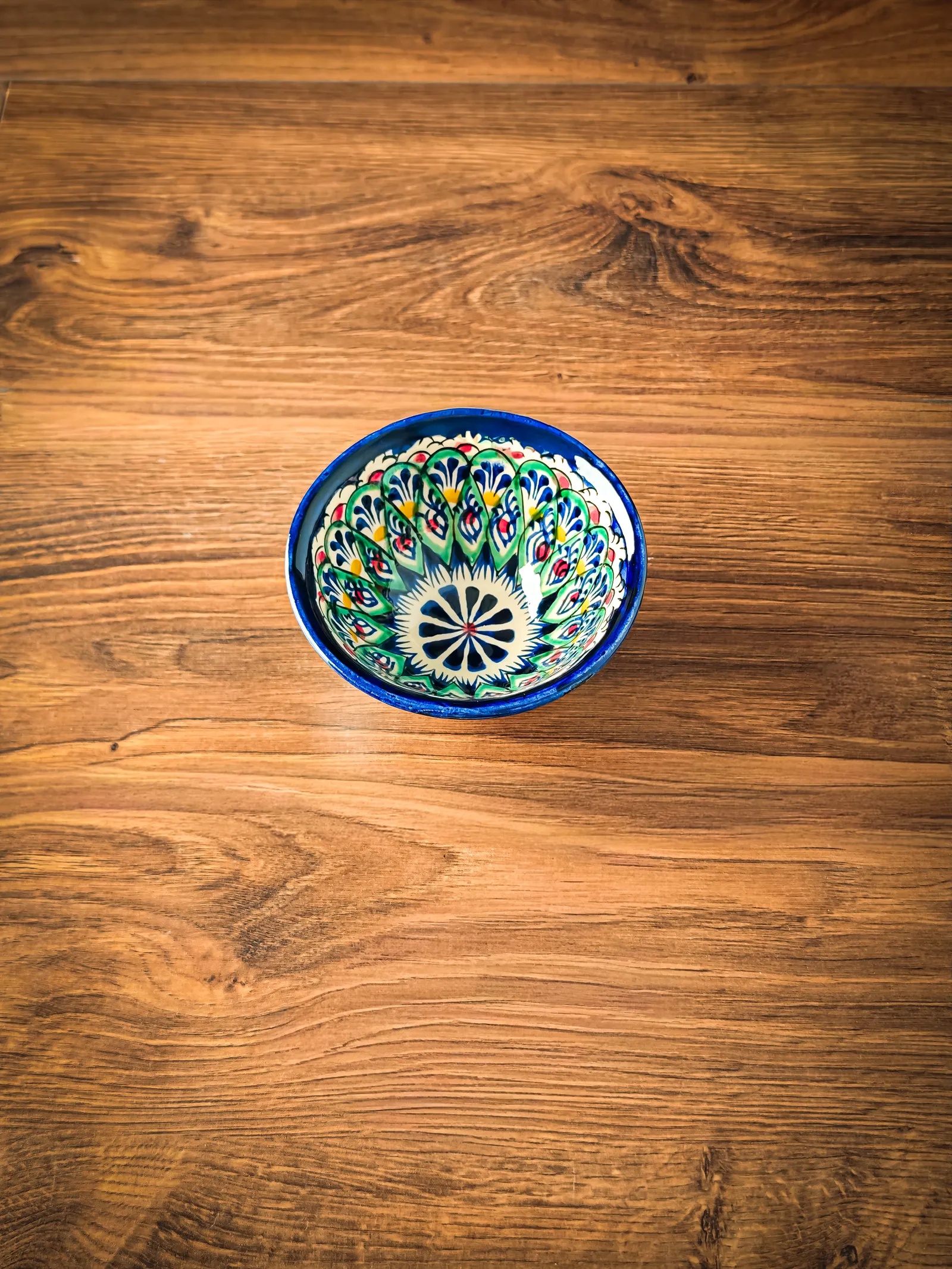 Usbeki kauss piaal 11 cm Rishtani keraamika