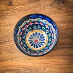Usbeki kauss 15 cm traditsioonilise ornamendiga keraamiline nõu