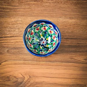 Usbeki kauss 9 cm traditsiooniline keraamiline ornament