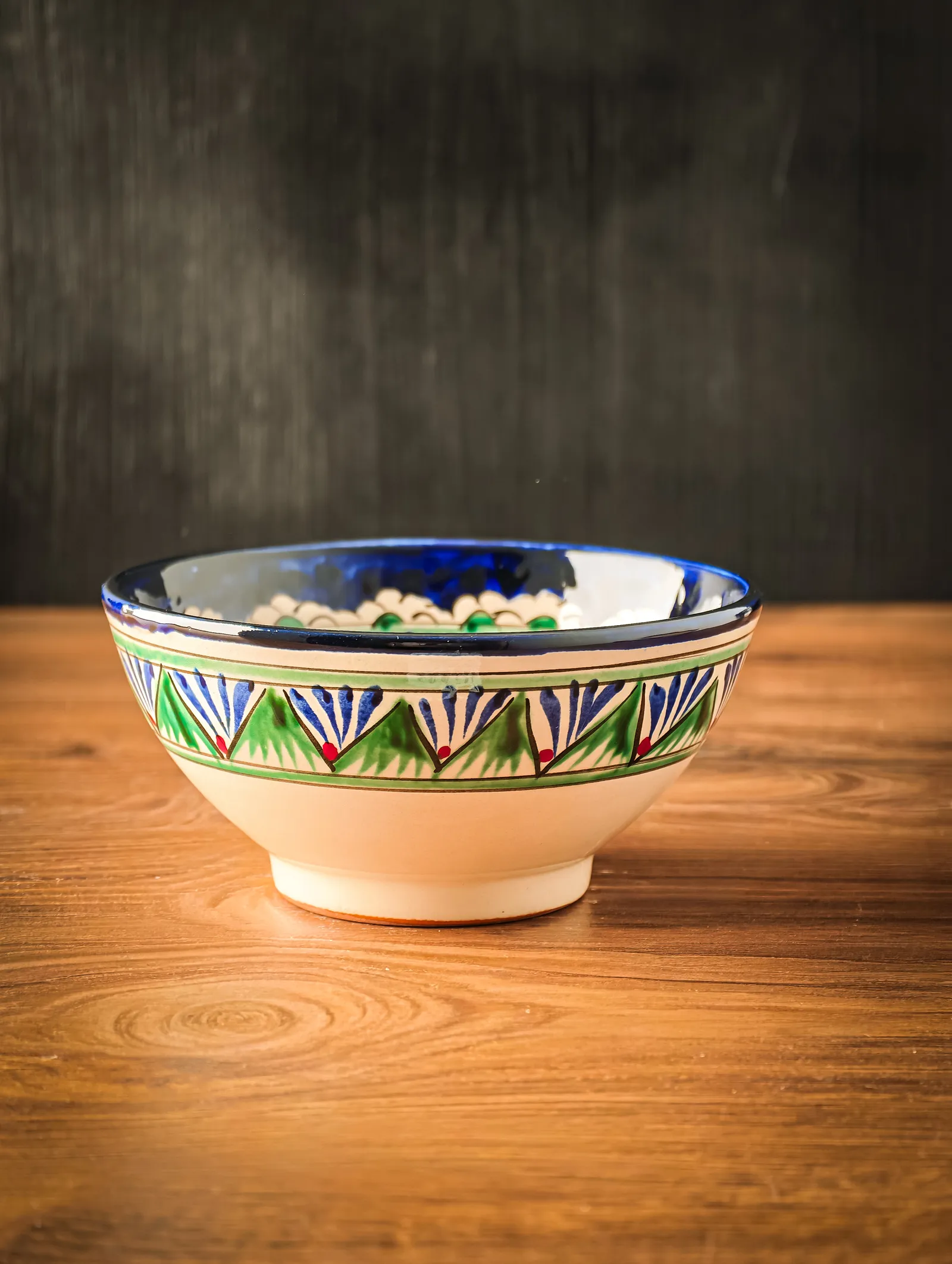 Usbeki kauss 15 cm traditsiooniline keraamiline ornament