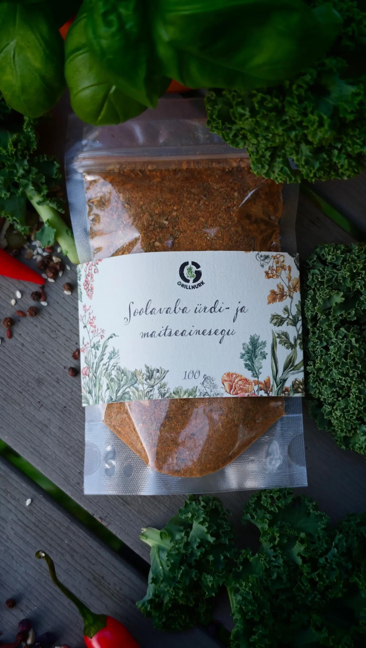 Soolavaba ürdi maitseainesegu Grillnurk 100 g